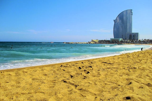 Melhores praias em Barcelona