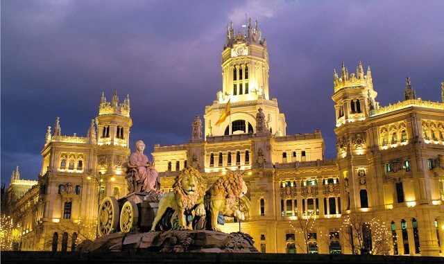 Praça Cibeles em Madri