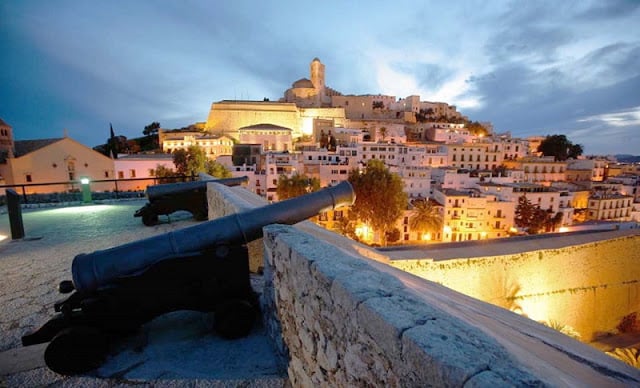 Centro histórico Dalt Vila em Ibiza