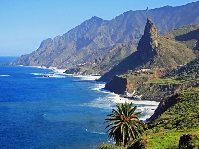 Pontos turísticos em Tenerife