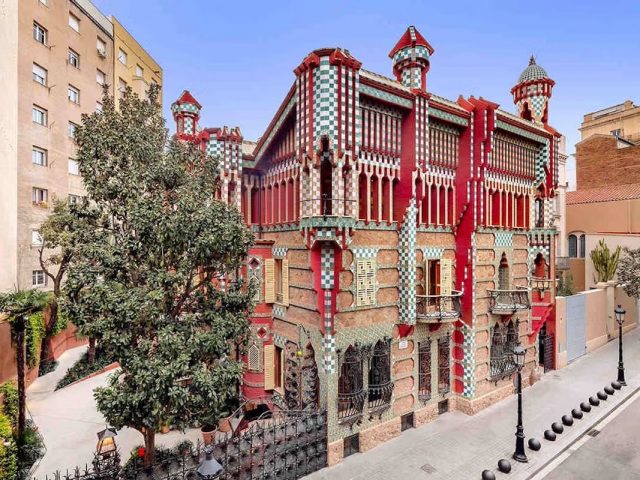 Ingresso para a Casa Vicens em Barcelona