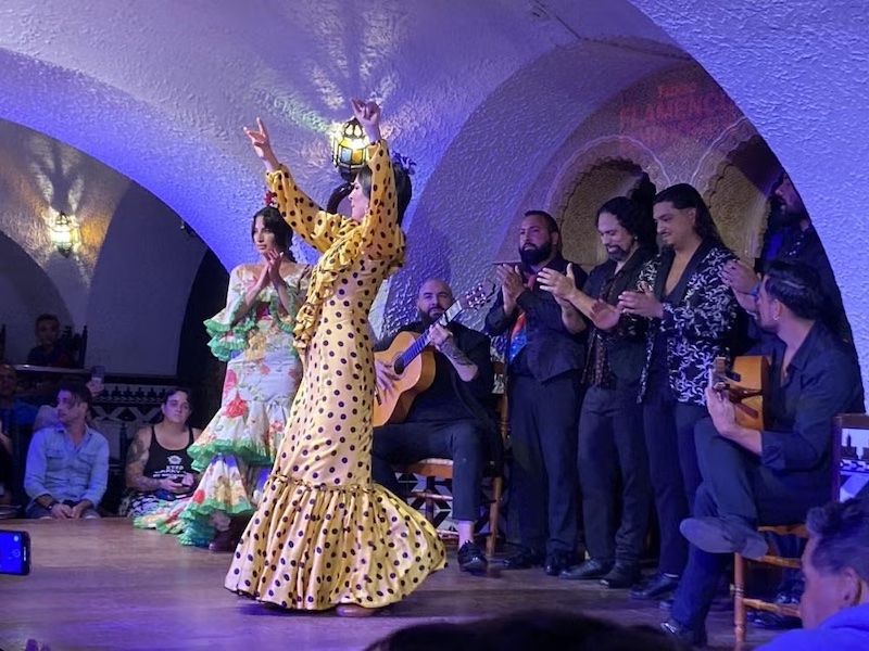 Espetáculo de flamenco no Tablao Cordobés em Barcelona