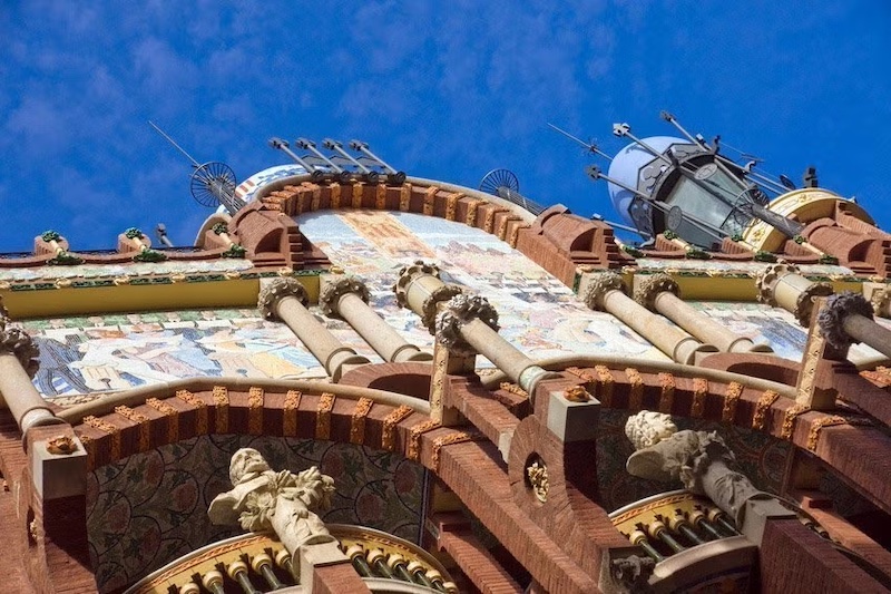 Visita pelo Palau de la Música Catalana - fachada