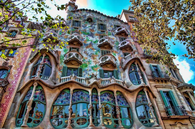 Casa Battló em Barcelona